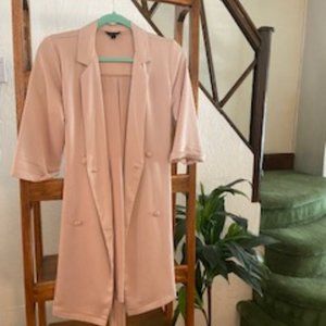 Top Shop Pale Pink Duster